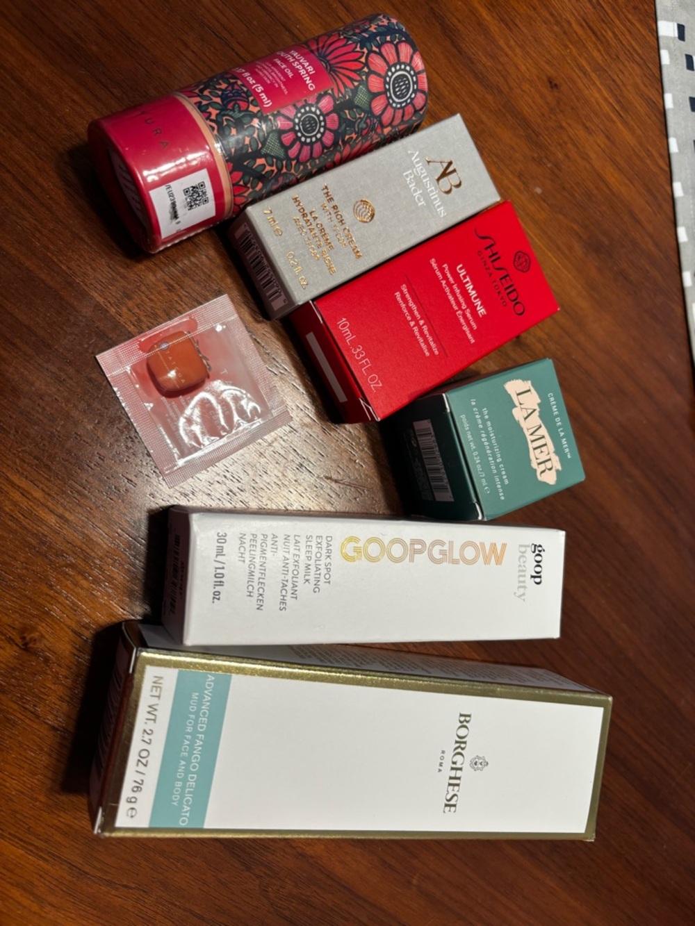 Luxury skin bundle - full size GOOPGLOW mini La Mer, Shiseido, Augustinus Bader